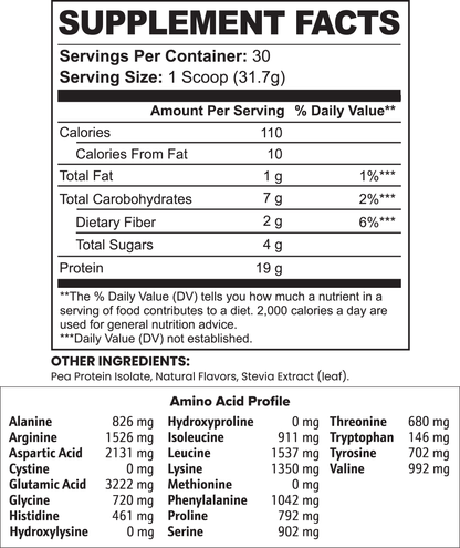 Chocolate Vegan Protein Isolate